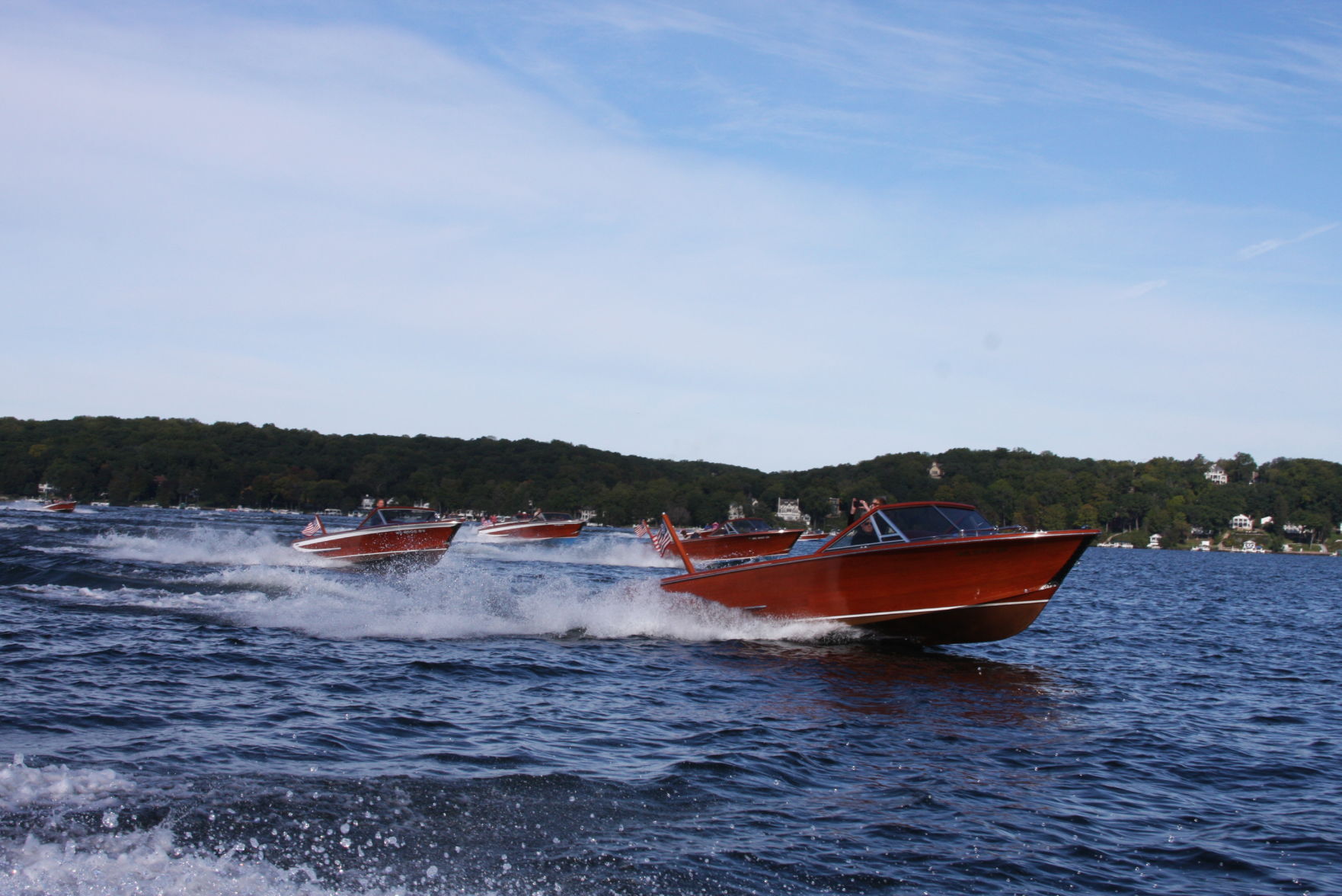 Streblow wooden boat